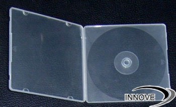 5.2mm PP Estuches CD Transparente