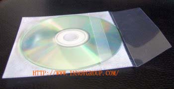 Double PP CD Sleeve with Flap 