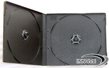 10.4mm PP CD Case Double Black