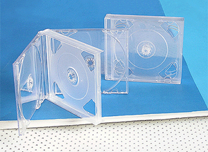 4-disc CD Jewel Case Clear