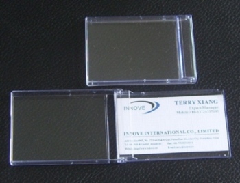 Clear Business Card Cases, PCMCIA Boxes