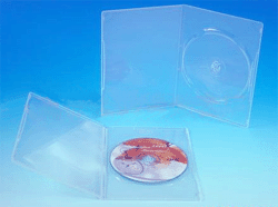 7mm Super Clear DVD Case Single