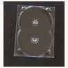 5mm Bandejas Dobles Transparentes de CD DVD