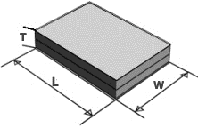 Dimensions of DVD Case Weldable