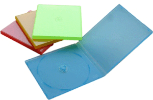 9mm/10mm Small Half DVD Case Single Color