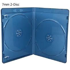 7mm Double Clear Blu-ray Cases