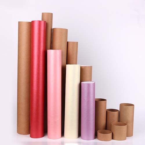 Assorted-color Paper Tubes Packaging Tubes Colored