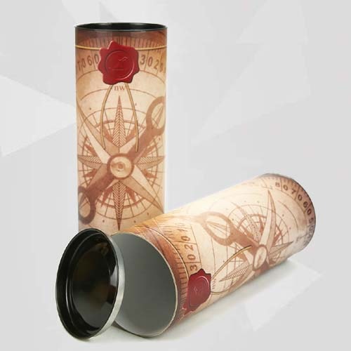 Cardboard Round Wine Gift Boxes Round wine gift box