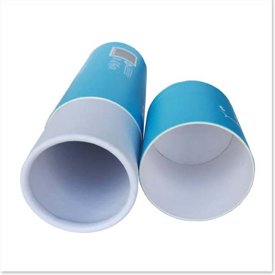 Cardboard tubes for lubricants with lids
