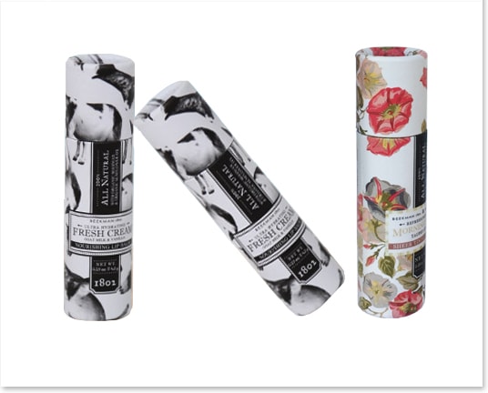 Paper Tube Lip Balm Containers
