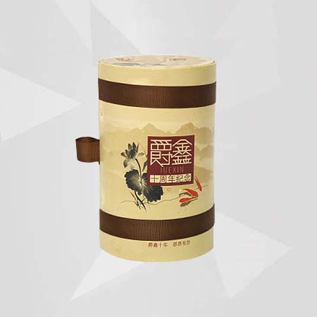 Custom Round Tea Box Round Customized Tea Box
