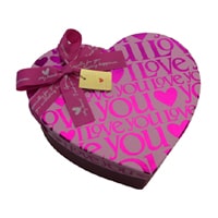 Heart Shaped Chocolate Box