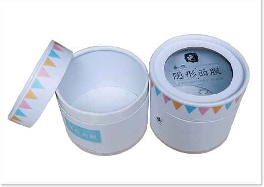 Clear-lid View-top Cardboard Boxes for Skincare Packaging Clear-lid View-top Boxes