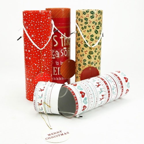 Xmas Gift Boxes with Tags of Assorted Colors Xmas Gift Boxes with Tags